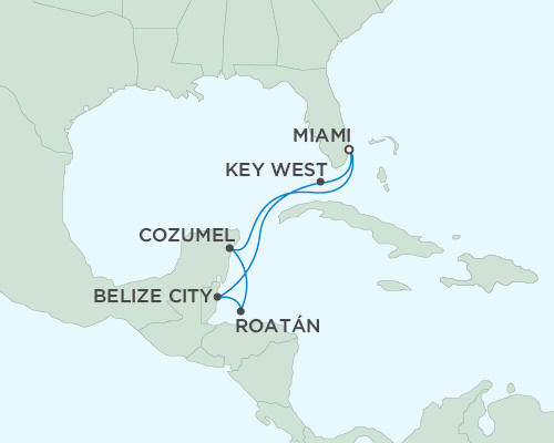 Cruises Around The World March 8-18 2027 - 10 Days