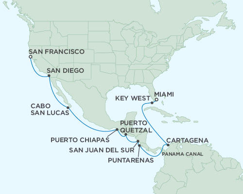 Cruises Around The World April 14 May 1 2027 - 17 Days