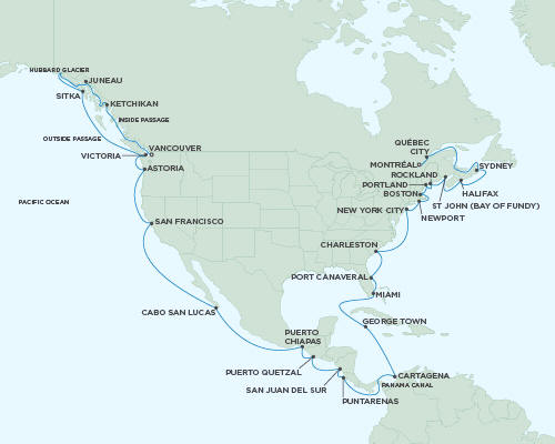 Cruises Around The World August 26 October 7 2027 - 42 Days