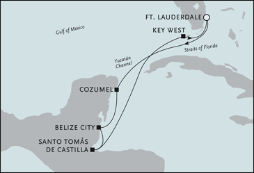 Regent Seven Seas Cruises Seven Seas Navigator December 11 18 2031 Cruise Itinerary luxury cruise information