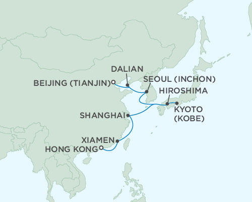 Cruises Around The World Regent Seas Seas Voyager Cruises February 5-21 2027 - 16 Days