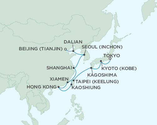 Cruises Around The World Regent Seas Seas Voyager Cruises February 21 March 11 2027 - 18 Days
