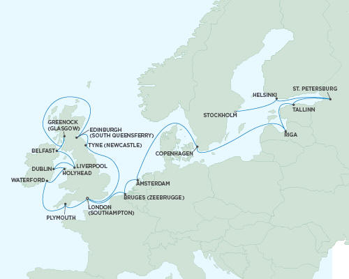 Cruises Around The World Regent Seas Seas Voyager Cruises August 5-29 2027 - 24 Days