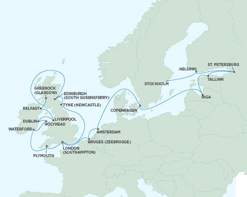 Cruises Around The World Regent Seas Seas Voyager Cruises August 17 September 10 2027 - 24 Days