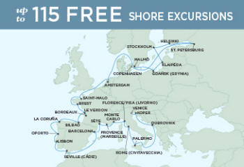 Cruises Around The World September 20 October 23 2027 - 33 Days