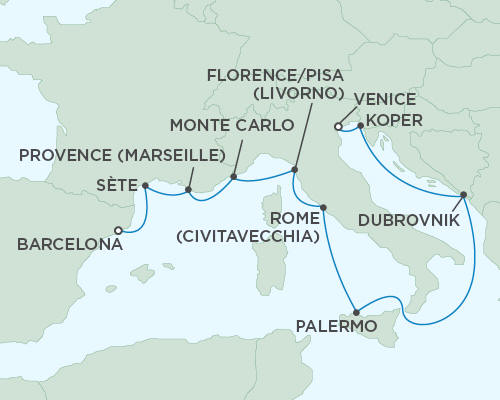 Cruises Around The World Regent Seas Seas Voyager Cruises October 12-23 2027 - 11 Days