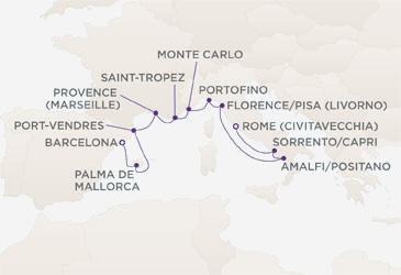 Cruises Around The World Map Cruises Around The World Regent World Cruises RSSC Mariner 2027