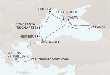 Cruises Around The World Map Cruises Around The World Regent World Cruises RSSC Mariner 2027