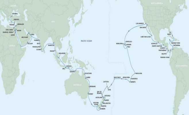 Regent Seven Seas Cruises Seven Seas Navigator January 5 April 21 2028 Cruise Itinerary luxury cruise information