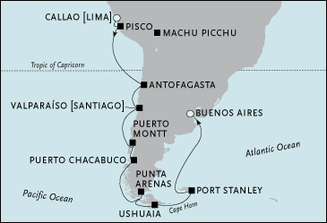 Regent Seven Seas Cruises Seven Seas Mariner January 16 February 4 2029 Cruise Itinerary luxury cruise information