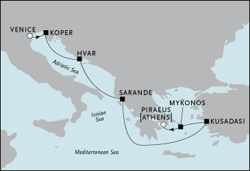 Cruises Around The World Venice Cruise Athens