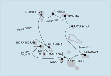 Cruises Around The World Regent World Cruises - RSSC Paul Gauguin 2028