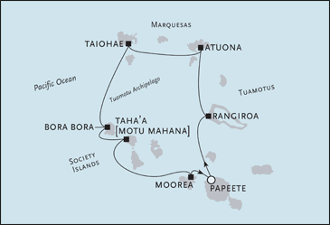 Cruises Around The World Regent World Cruises - RSSC Paul Gauguin 2028