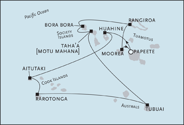 Cruises Around The World Regent World Cruises - RSSC Paul Gauguin 2028