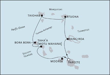 Cruises Around The World Regent World Cruises - RSSC Paul Gauguin 2028
