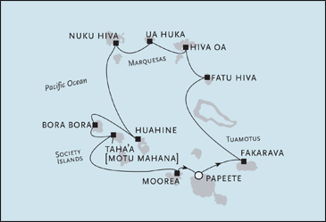 Cruises Around The World Regent World Cruises - RSSC Paul Gauguin 2028
