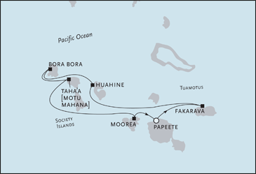 Cruises Around The World Regent World Cruises - RSSC Paul Gauguin 2028