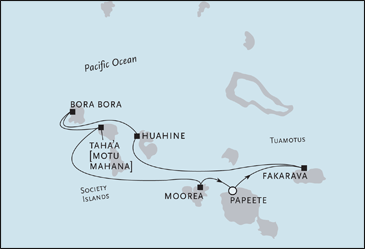 Cruises Around The World Regent World Cruises - RSSC Paul Gauguin 2028