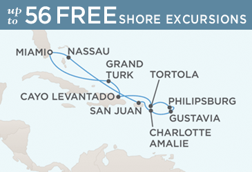 Cruises Around The World Regent Navigator Map November 18-29 2029 - 11 Days