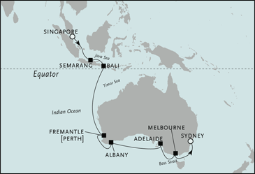 Regent Seven Seas Cruises Seven Seas Mariner November 2 19 2029 Cruise Itinerary luxury cruise information