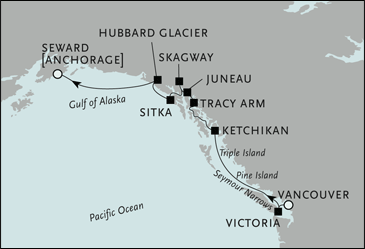 Cruises Around The World Vancouver Seward