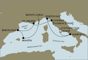 Regent Seven Seas Cruises Seven Seas Navigator October 6 13 2028 Cruise Itinerary luxury cruise information