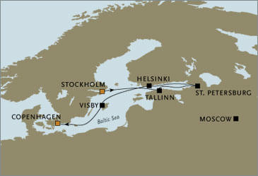 Regent Seven Seas Cruises Seven Seas Voyager August 11 18 2028 Cruise Itinerary luxury cruise information