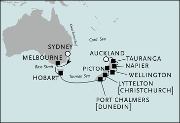 Regent Seven Seas Cruises Seven Seas Mariner November 19 December 2 2029 Cruise Itinerary luxury cruise information