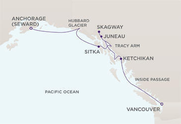 Cruises Around The World Route