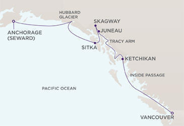 Cruises Around The World Route