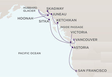 Cruises Around The World Route