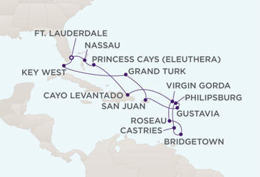 Cruises Around The World Route