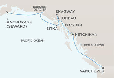 Cruises Around The World Map - Regent Seven Seas Navigator 2028 Cruises