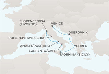 Cruises Around The World Route Map Cruises Around The World Regent World Cruises Voyager RSSC