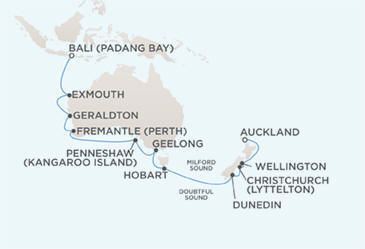 Cruises Around The World Route Map Cruises Around The World Regent World Cruises Mariner