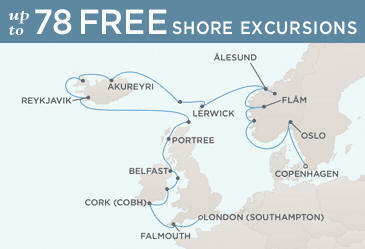 Cruises Around The World Route Map Cruises Around The World Regent World Cruises Voyager RSSC June 2-24 2029 - 22 Days