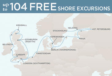 Cruises Around The World Route Map Cruises Around The World Regent World Cruises Voyager RSSC August 21 September 12 2029 - 22 Days