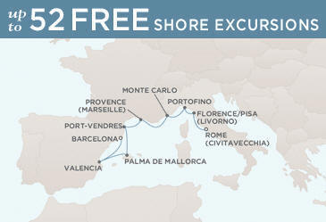 Cruises Around The World Route Map Cruises Around The World Regent World Cruises Voyager RSSC September 26 October 6 2029 - 10 Days