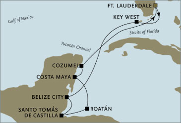 Cruises Around The World Rssc Mariner March