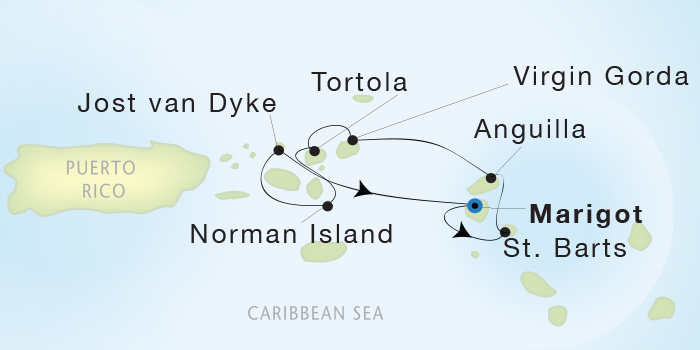 Cruises Around The World Seadream Yacht Club, Seadream 1 March 12-19 2028 Marigot, St. Martin to Marigot, St. Martin