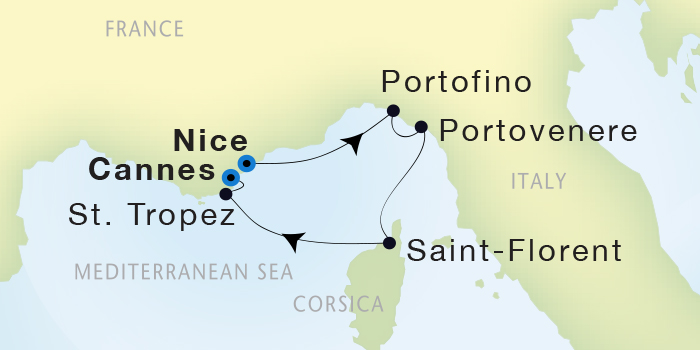 Cruises Around The World Seadream Yacht Club, Seadream 1 May 30 June 4 2028 Nice, France to Cannes, France
