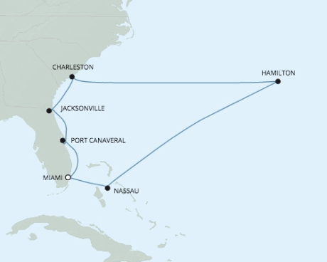 Cruises Around The World Seven Seas Navigator - RSSC May 13-23 2026 Cruises Miami, FL United States to Miami, FL United States