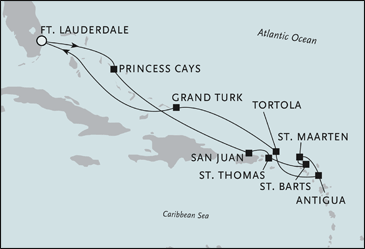 Regent Seven Seas Cruises Seven Seas Navigator February 23 March 6 2031 Cruise Itinerary luxury cruise information