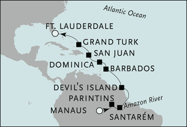 Regent Seven Seas Cruises Seven Seas Mariner February 21 March 4 2029 Cruise Itinerary luxury cruise information