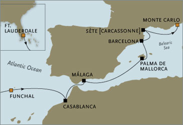 Cruises Around The World April May rssc Luxury Cruises