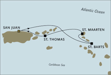 Cruises Around The World Deluxe Cruises - Seven Seas Navigator 2028 San Juan March