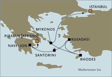 Cruises Around The World Deluxe Cruises - Seven Seas Navigator 2028 september