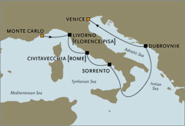 Cruises Around The World Deluxe Cruises - Seven Seas Navigator 2028 Venice Italy