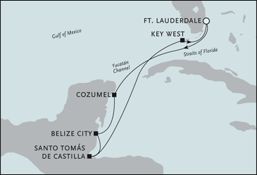 Regent Seven Seas Cruises Seven Seas Navigator February 16 23 2031 Cruise Itinerary luxury cruise information