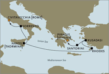 Cruises Around The World Seven Seas Voyager RSSC October